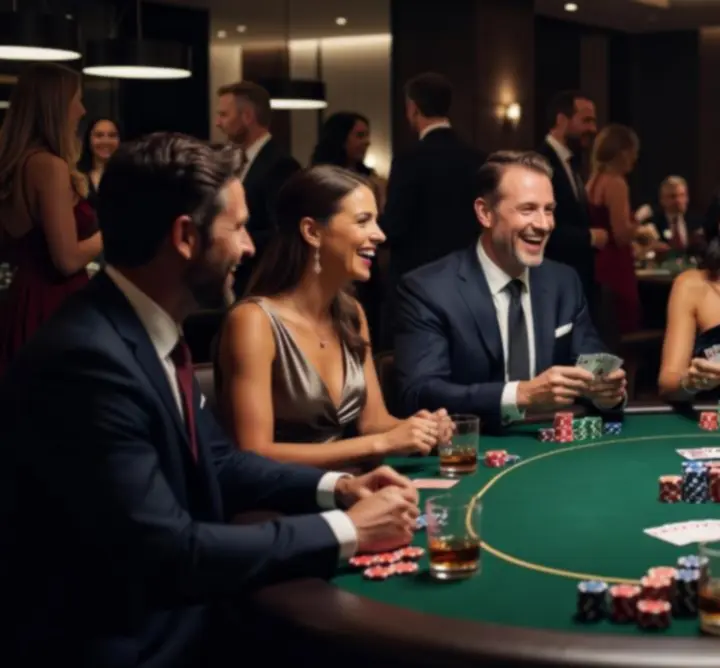 Stylowy wieczór pokerowy podczas mobilnego wydarzenia ONE MORE REP Bartosz Fikus